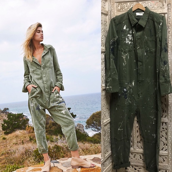 paradise utility jumpsuit